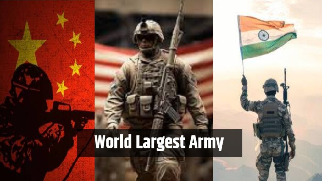 The world’s 10 largest armies: Find out which country has the most soldiers.